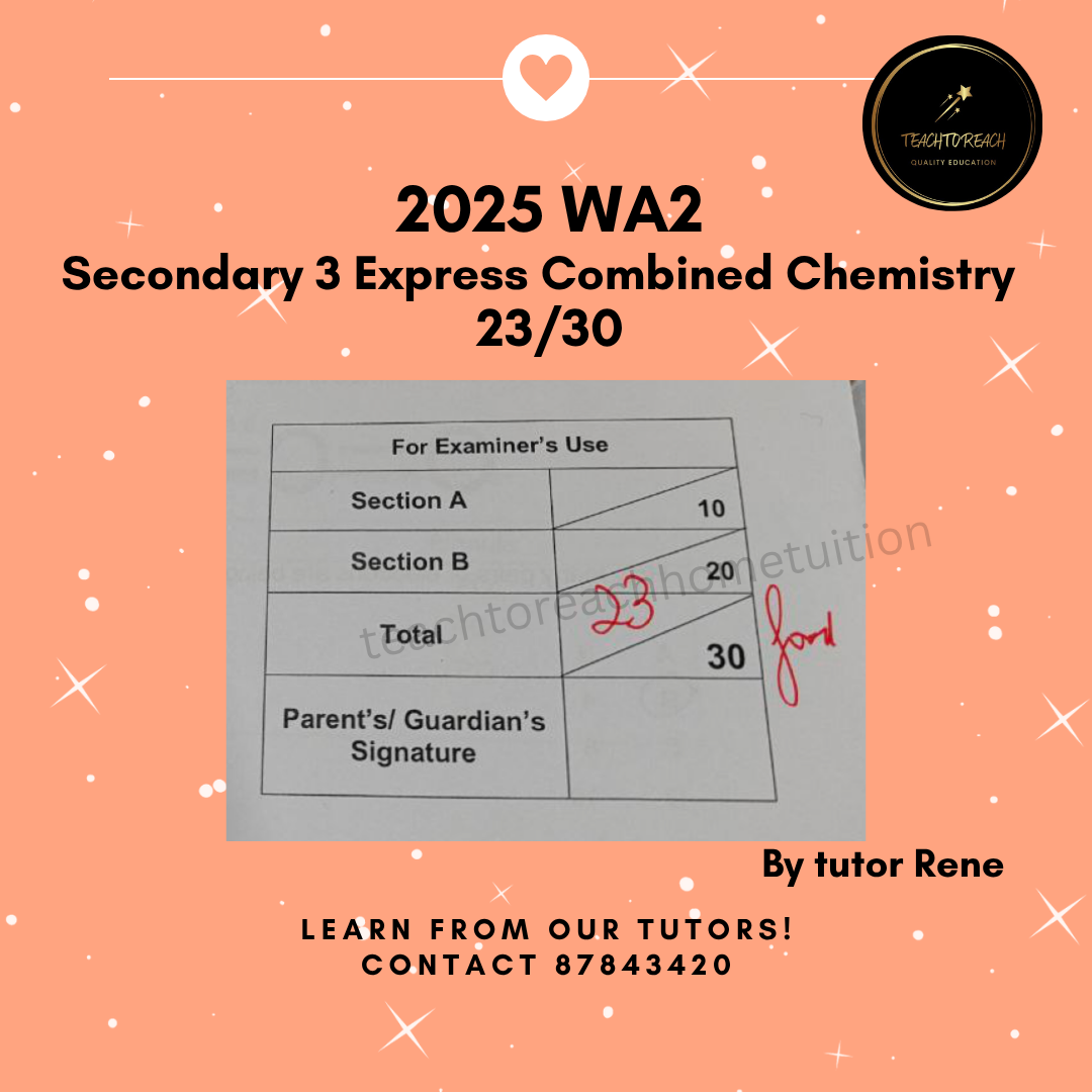 Chemistry Tuition Singapore
